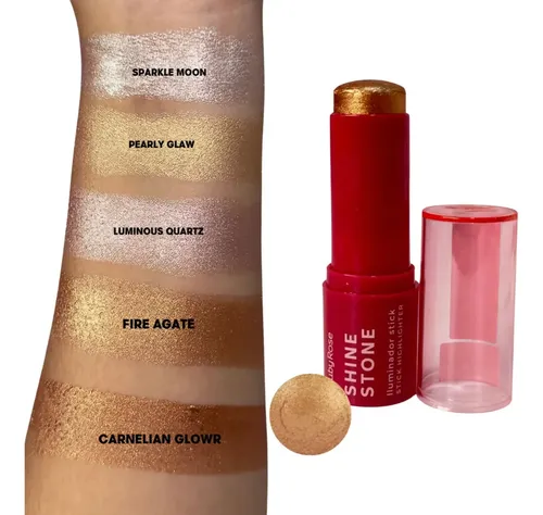 Iluminador En Stick Sparkle Moon Ruby Rose Luna Brillante