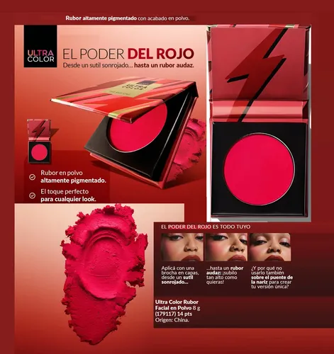 Rubor En Polvo Ultra Color 8g Avon