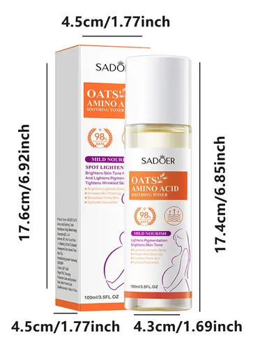 Tónico Facial Avena Aminoácido Hidratante