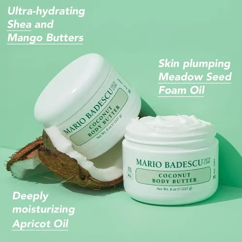 Manteca Corporal De Coco Mario Badescu Para Todo Tipo De Pie