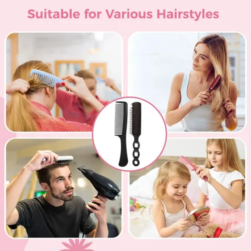 Conjunto De 48 Cepillos Y Peines Diversos Para El Cabello