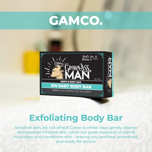 Barra Corporal Big Baby De Grown Ass Man Co. (sin Exfoliante