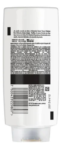 Acondicionador Hidratante Pantene Pro-v Miracles Detox Limpia – Purifica 700 Ml