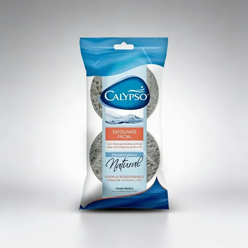Calypso Disco Esponja Exfoliante Facial Hipoalergenico X 2un