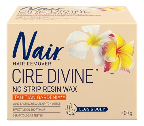 Cera Depilatoria Nair Cire Divine Gardenia De Tahití 400 G