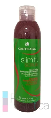 Slim Fit Scrub Gel De Baño Exfoliante Remodelador Carthage