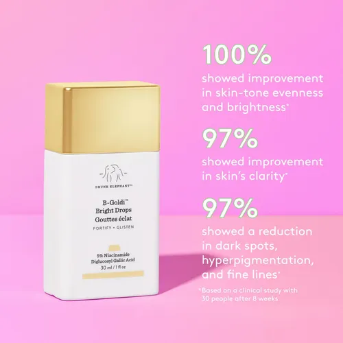 Gotas Faciales Iluminadoras Drunk Elephant B-goldi, 30 Ml, P