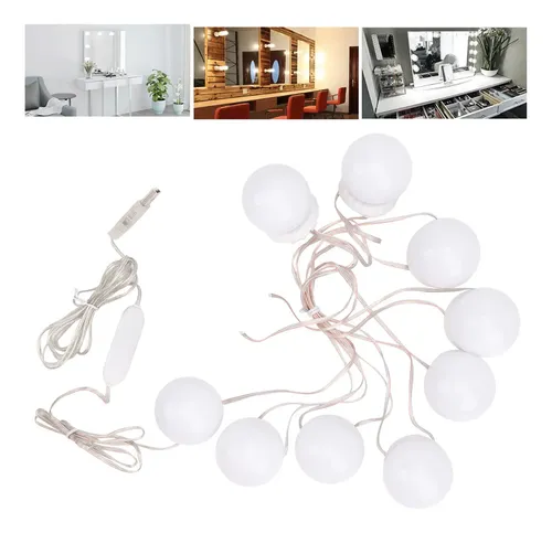 El Kit De Luces Led Para Espejos Se Adhiere A 3 Temperaturas