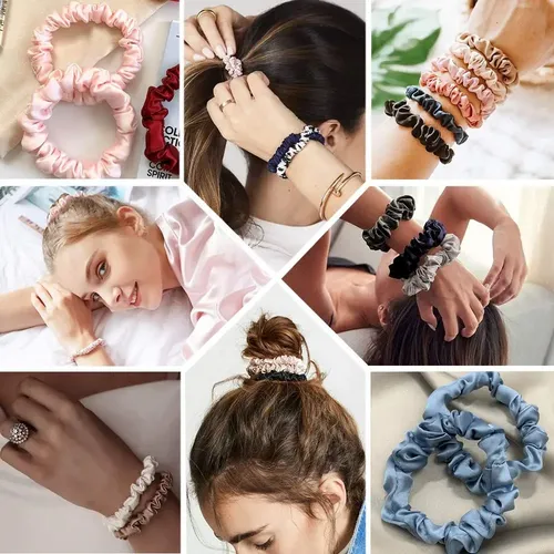 Scrunchies For Cabello, 8 Donas For Pelo