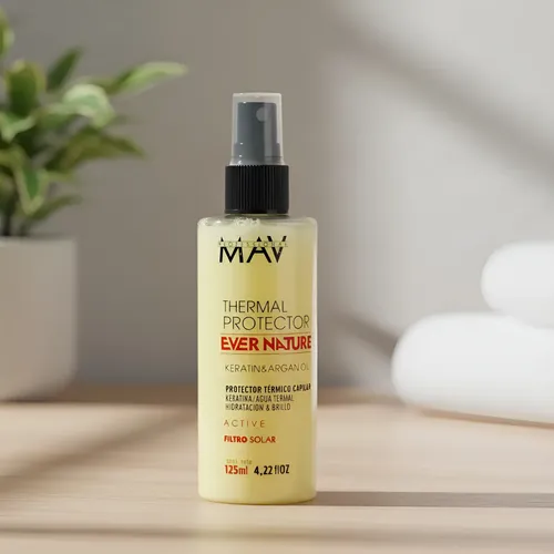 Protector Termico Argan Y Keratina Hidratación Brillo 125ml