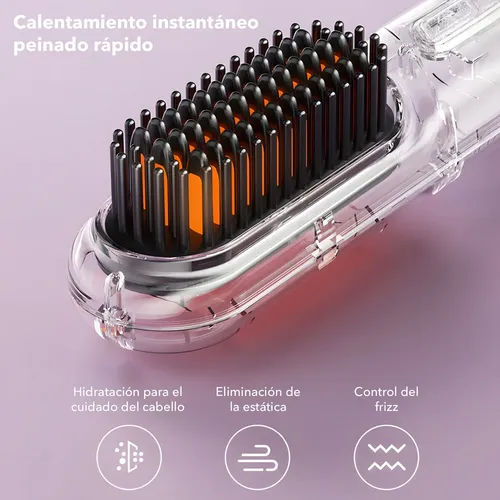 Cepillo Alisador Eléctrico Para Cabello