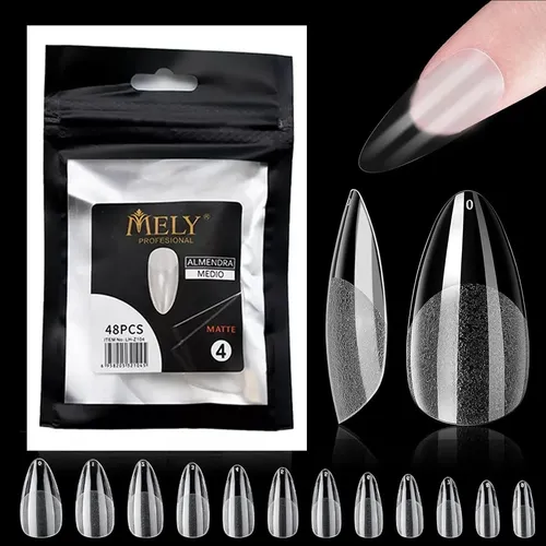 Kit Completo Uñas Con Tips Press On O Soft Gel Y Pegamento