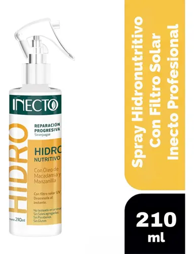 Spray Hidronutritivo Con Filtro Solar Inecto