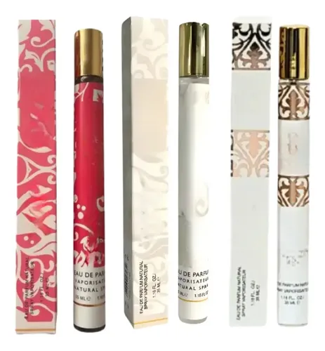 Kit X 3 Perfumes Tubito Fragancias Arabes 35ml Para Mujer
