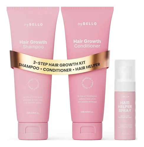 Set De Crecimiento Capilar Trybello: Champú +