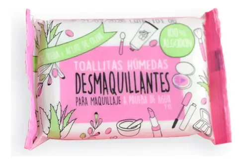 Toallitas Desmaquillantes Pack X2 U Tyl Algodón