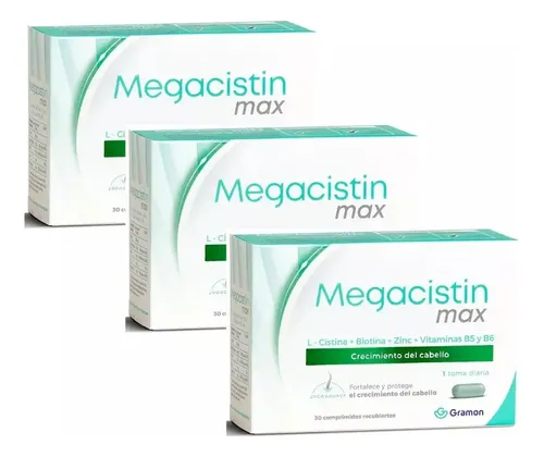Megacistin Max X 30 Combo X 3 Cajas