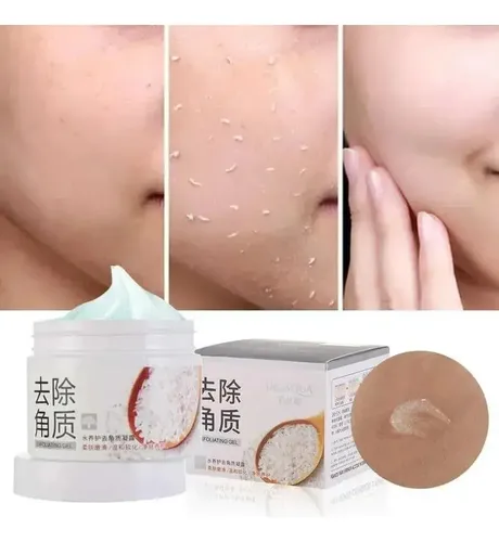 Crema De Arroz Limpieza Profunda Exfoliante De Cara Cuerpo