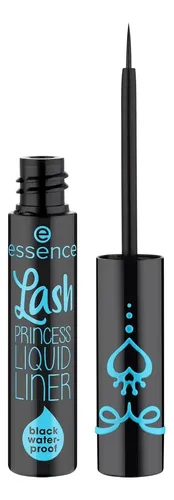 Delineador Líquido Lash Princess Essence Negro Impermeable