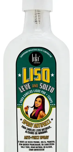 Lola Liso Leve E Solto Spray Antifrizz Cabello Alisado 200ml