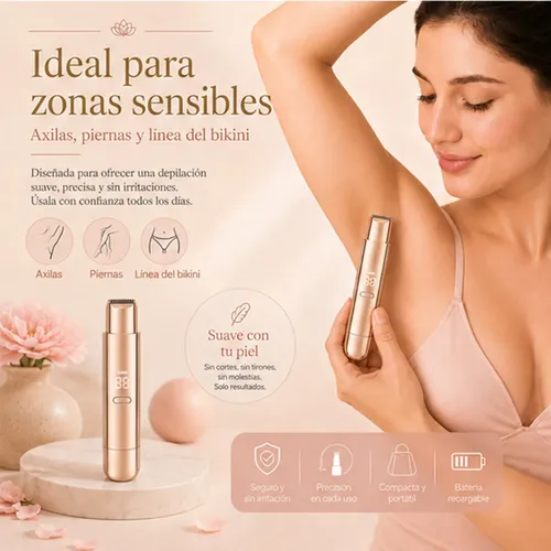 Doble Depiladora Eléctrica Pantalla Digital Afeitadora Usb