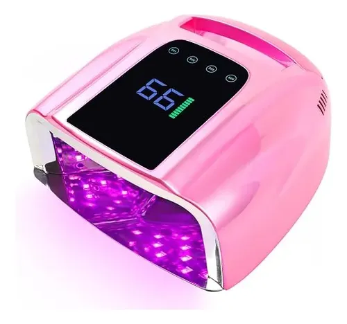 Cabina De Uñas Bomoqing Gld-001 Inalambrica Uv Led 96w