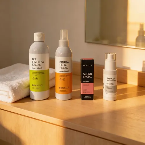 Skincare Facial Piel Sensible Rutina Diaria Biobellus