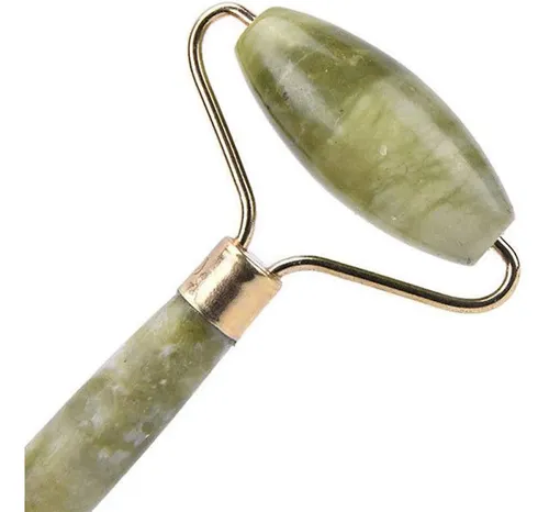 Guasha Facial Con Rodillo De Jade Natural Conjunto De