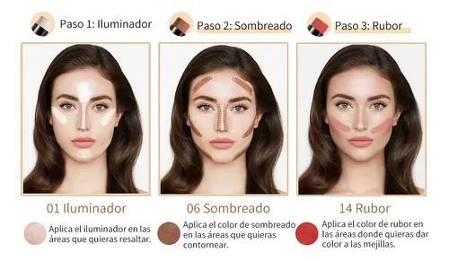 Barra Iluminadora Y Contorno En Stick Para Rostro W