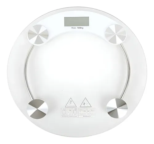 Balanza Personal Vidrio Templado 180kg 33cm Benabi