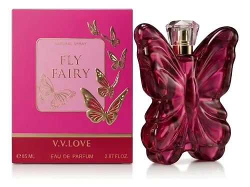 Perfume Mujer 85ml Floral Frutal Dulce Fly Fairy Mariposa