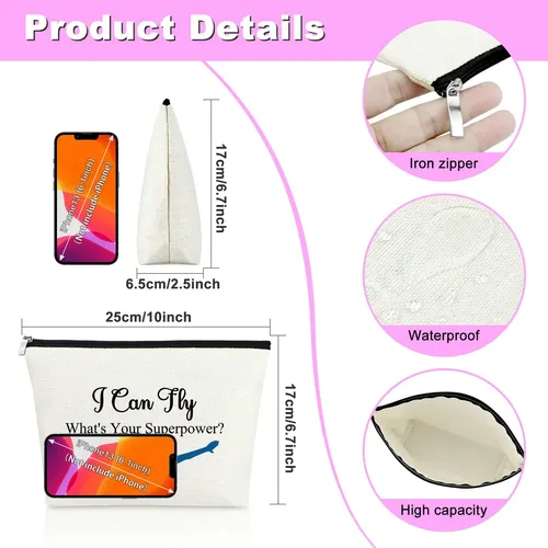 Bolsa De Maquillaje Mxrymvu Swim Lover, Regalo Para Niñas Na