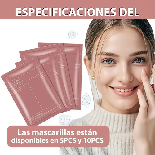 Máscaras Faciales De Colágeno Coreanas For La Noche,