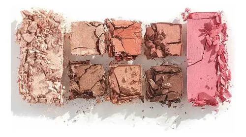 Paleta de Maquillaje Wander Beauty 6 Sombras Satinadas con Rubor e Iluminador