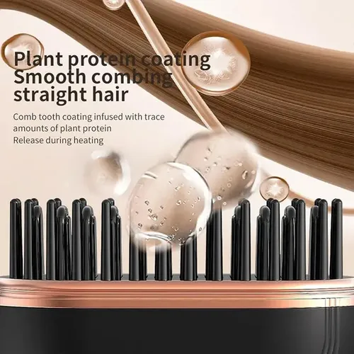 Plancha De Pelo Inalámbrica Recargable Portátil 2 En 1 Con
