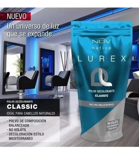 Nov Polvo Decolorante Clasico Para Cabello Natural