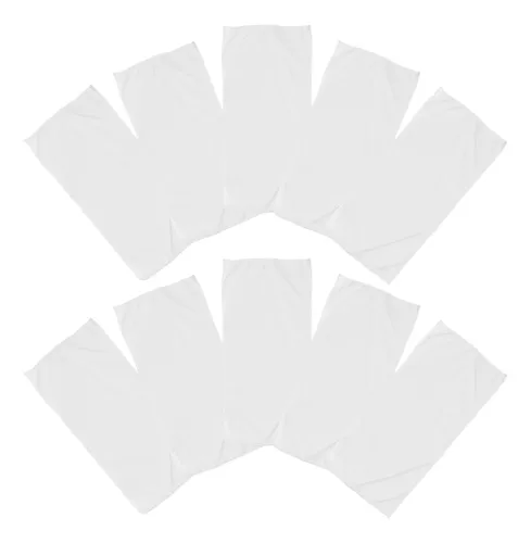 10 Paños Faciales De Microfibra, Desmaquillantes Reutilizabl