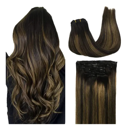 Extensiones De Cabello Goo Goo Real Human Hair Con Clip, 120