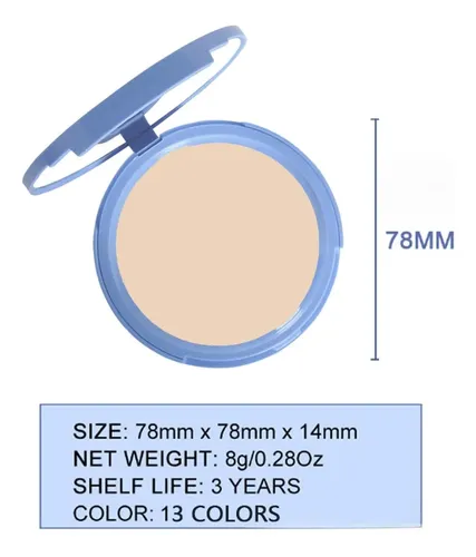 Kaely Polvo Compacto Control Oil 01 Classic Ivory