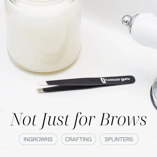 Pinzas Tweezer Guru Slant Tip Precision Rosa