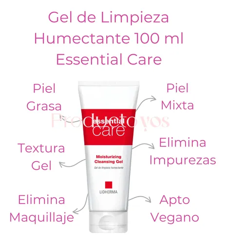 Gel De Limpieza Humectante Piel Mixta Grasa Care Lidherma