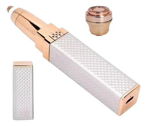 Depiladora Cejas Lápiz Eléctrico Portátil Recargable Usb Luz