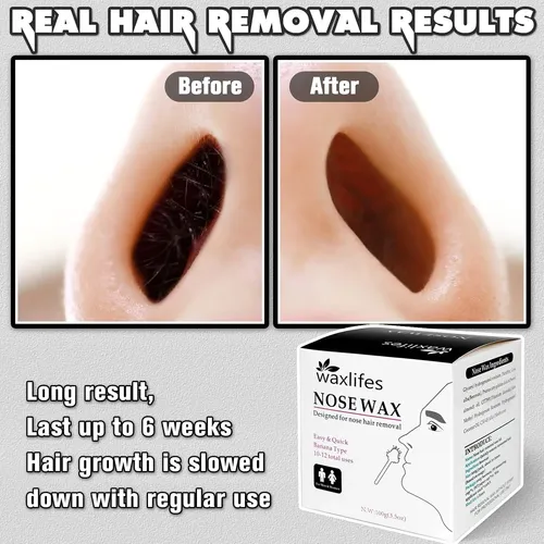Kit De Depilación Para Bello Nariz Hombre