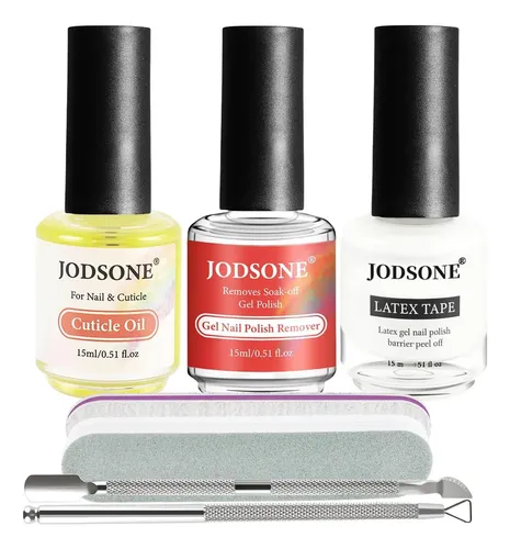 Kit Removedor De Esmalte De Uñas En Gel Jodsone 5 En 1