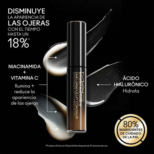 Corrector Mac Studio Radiance 24hr Luminous Lift