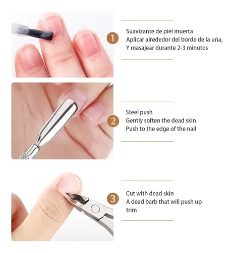 2 Pinzas De Manicura (4) 2 Piezas