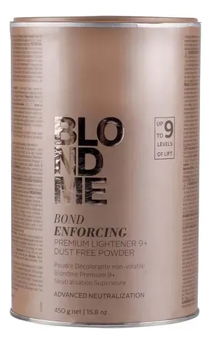Polvo blanqueador Schwarzkopf Professional Blondme Bond Reforcing Premium de 9 tonos