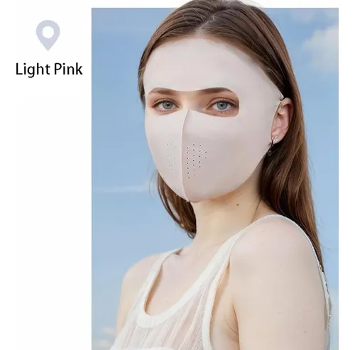 Máscara Facial De Protección Solar Upf 50+ Hdkxbej Para