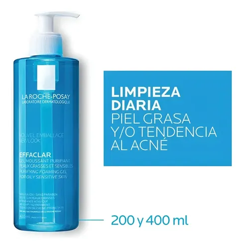La Roche Posay Effaclar Gel Moussant 400ml