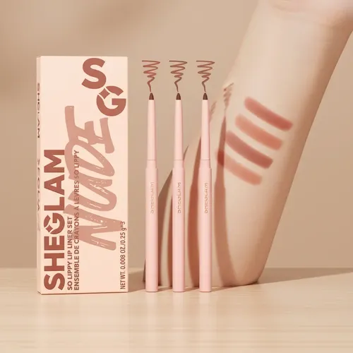 Sheglam So Lippy Set De Lápices Labiales X 3 Tono: Nude
